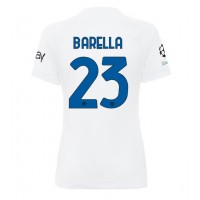 Dres Inter Milan Nicolo Barella #23 Preč pre Ženy 2023-24 Krátky Rukáv